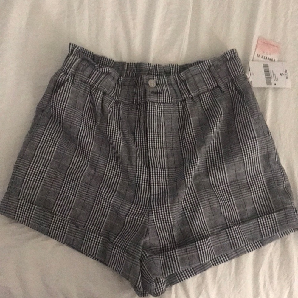 NWT Forever21 High Waisted Woven Shorts Size S
